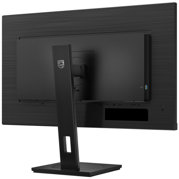 TFT 27" Philips 27B1N3800, 4K UHD, IPS, 2хHDMI, DP, USB-hub, HAS, Pivot, кол., чорний