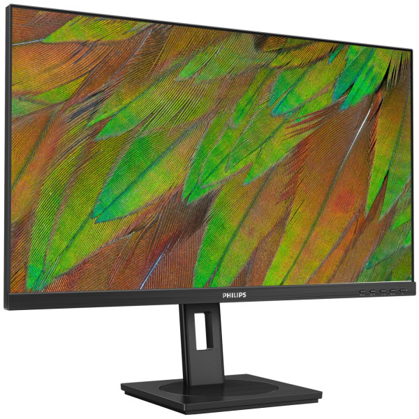 TFT 27" Philips 27B1N3800, 4K UHD, IPS, 2хHDMI, DP, USB-hub, HAS, Pivot, кол., чорний