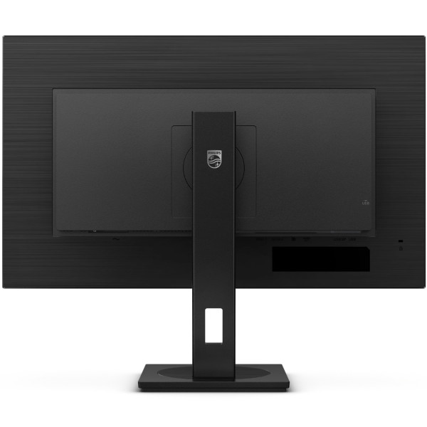 TFT 27" Philips 27B1N3800, 4K UHD, IPS, 2хHDMI, DP, USB-hub, HAS, Pivot, кол., чорний
