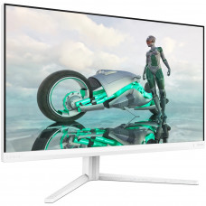 TFT 27" Philips 27M2N3201A, IPS, 180Hz, 0,5ms, 2xHDMI, DP, HAS, Pivot, колонки, білий