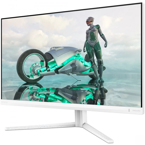 TFT 27" Philips 27M2N3201A, IPS, 180Hz, 0,5ms, 2xHDMI, DP, HAS, Pivot, колонки, білий