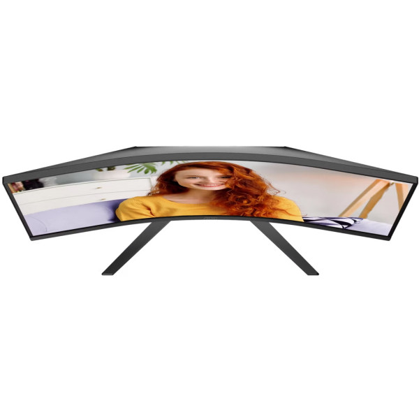 TFT 34" AOC CU34B3E, WQHD, VA, вигн., 120Гц, HDMI, DP, чорний