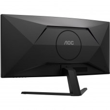 TFT 34" AOC CU34B3E, WQHD, VA, вигн., 120Гц, HDMI, DP, чорний