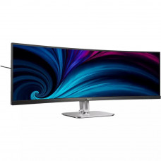 TFT 48.8" Philips 49B2U5900C, VA 5120x1440, вигн., 2xHDMI, DP, USB-C, RJ-45, USB-hub, HAS,кол