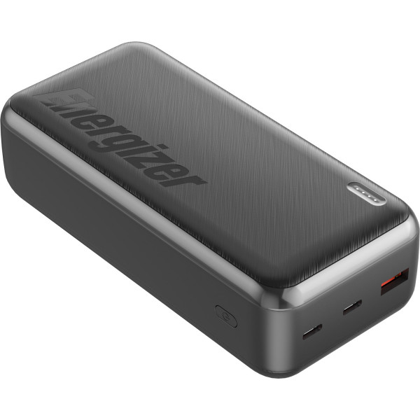 УМБ Energizer 30000mAh 22.5W PD, USB-А, 2хUSB-C Black