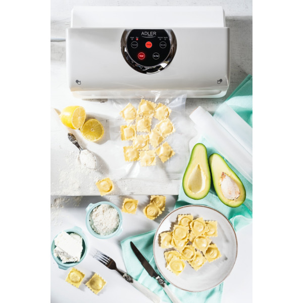 Вакууматор Adler AD 4503 для пакетів,рулонів та контейнерів/ 130Вт/ 30см/ ел. керування/ сірий
