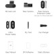 Відеореєстратор DDPAI Dashcam N2 + камера заднього виду