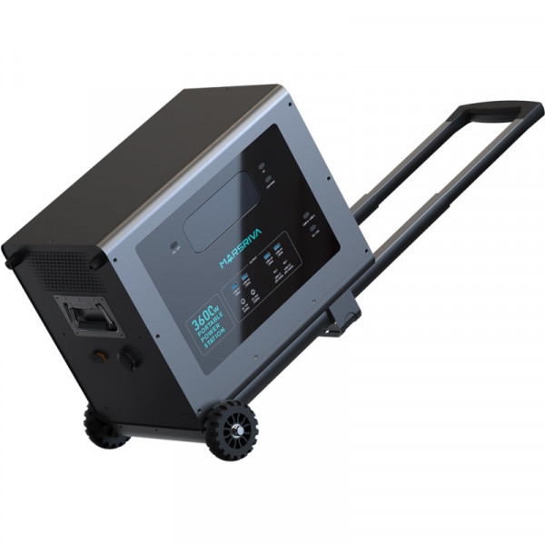 Зарядна станція Marsriva MP36 3600W (3686.4Вт/г) AC,UPS, USB-C PD 140 Вт LiFePo4