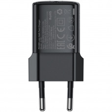 Зарядний пристрій 1xUSB-C 30W Gan A118 Fast Charger + USB-C cable black Acefast