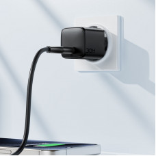 Зарядний пристрій 1xUSB-C 30W Gan A118 Fast Charger + USB-C cable black Acefast