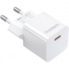 Зарядний пристрій 1xUSB-С 20W PD білий Choetech