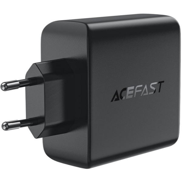 Зарядний пристрій 4xUSB 100W (3xUSB-C+USB-A) Gan A94 Fast Charger Black Acefast