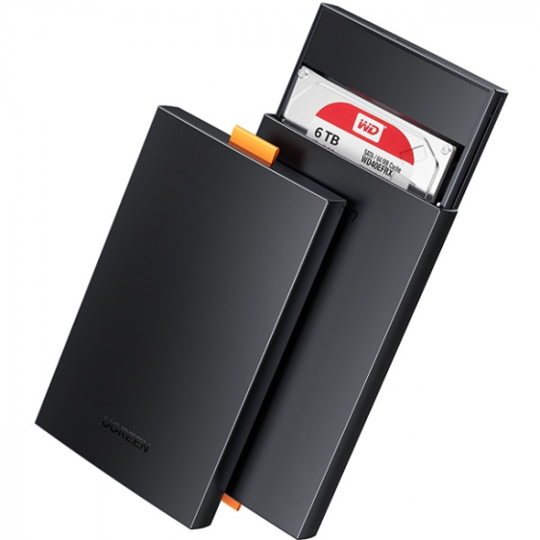 Зовнішня кишеня Ugreen CM237 USB 3.0 2.5Inch Hard Drive Box Чорна
