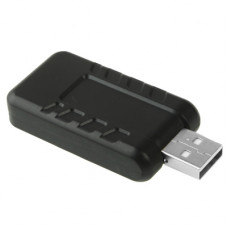 Звукова карта USB AUX jack, 2*TRS (Mic + Ear) Virtual 8.1 Channel чорний, RTL