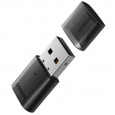 Адаптер Bluetooth 5.0 USB RTL8761BUV CM390 UGREEN Black