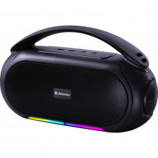 Акустична система 1.0 Defender Beatbox 12, 12Вт, Bluetooth/RGB/FM/USB/TF/MIC/ чорна