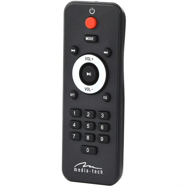 Акустична система 1.0 Media-Tech 50W, Bluetooth/FM/AUX/SD/USB/КАРАОКЕ/LED чорна