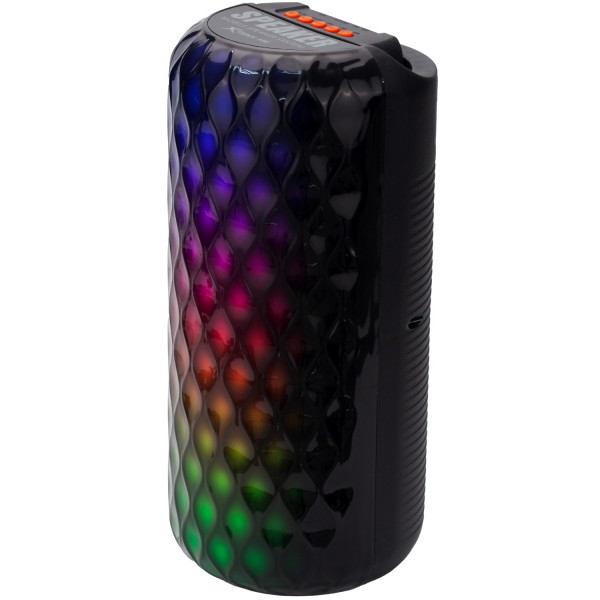Акустична система 1.0 XTRIKE ME SK-302, 10Вт, Bluetooth/SD/MP3, RGB, чорна