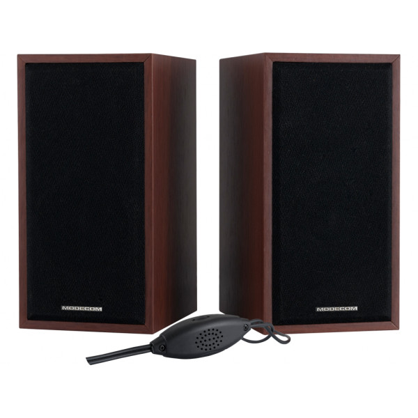 Акустична система 2.0 Modecom MC-SF05, 5Вт, МДФ, USB живлення