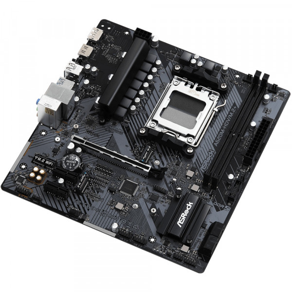ASRock A620M-HDV/M.2+ (AM5/A620, 2*DDR5, PCIex16, DP/HDMI, 2xSATAІІІ, 2xM.2, GLan, 8ch, mATX)