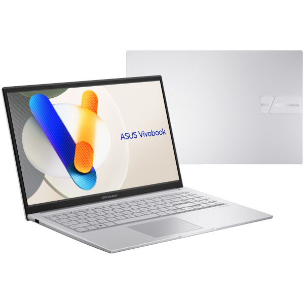 ASUS Vivobook 15 15.6"FHD IPS/i3-1315U/12/512SSD/Intel Iris Xe/DOS/Cool Silver