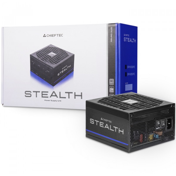 БЖ 1000W Chieftec STEALTH SPX-1000-FC ATX3.1 135mm Fan, Modular, 80+ Platinum Retail Box