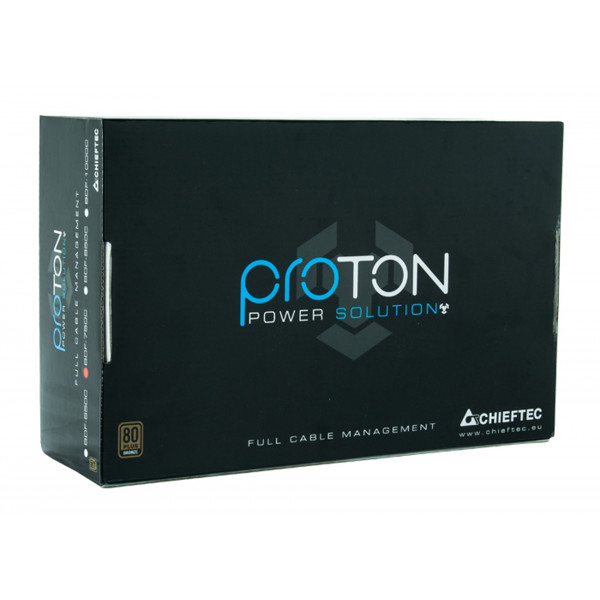 БЖ 750W Chieftec PROTON BDF-750C, 140mm Fan, Modular, 80+ Bronze Retail Box