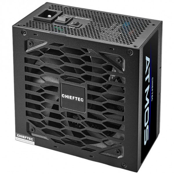 БЖ 850W Chieftec ATMOS CPX-850FC ATX 3.0 120 mm, 80+ GOLD, Cable management, retail