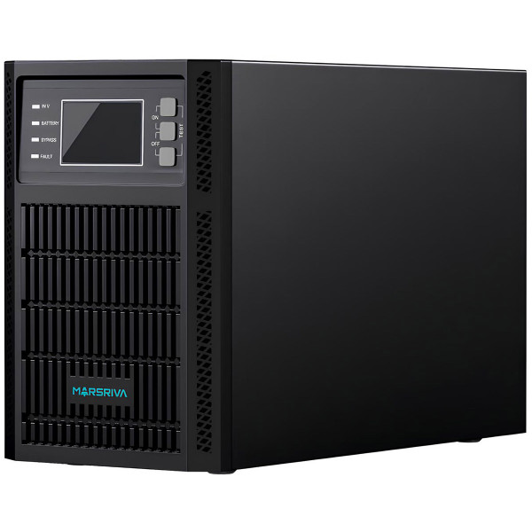 ДБЖ Marsriva MR-US2K, 2кВА/2кВт, Smart Online UPS, 2kVA, 4*12V/9Ah