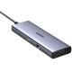 Док-станція USB3.1 Type-C -> HDMI 4K30Hz/VGA/USB 3.0х3/RJ45/SD/TF/PD 100W 9-in-1 CM498 Ugreen