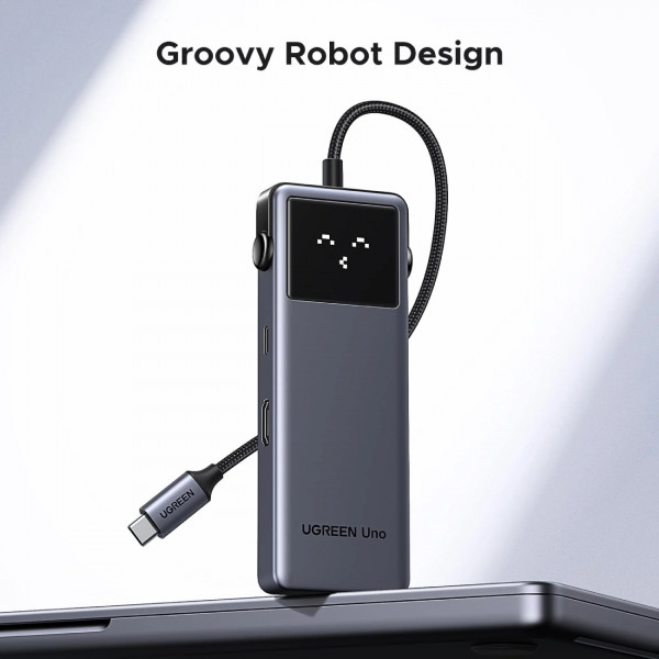 Док-станція USB3.2 Type-C -> HDMI 4K60Hz/2xUSB-А 3.2/2xUSB-C 3.2/PD 100W 6-in-1 CM888 Ugreen