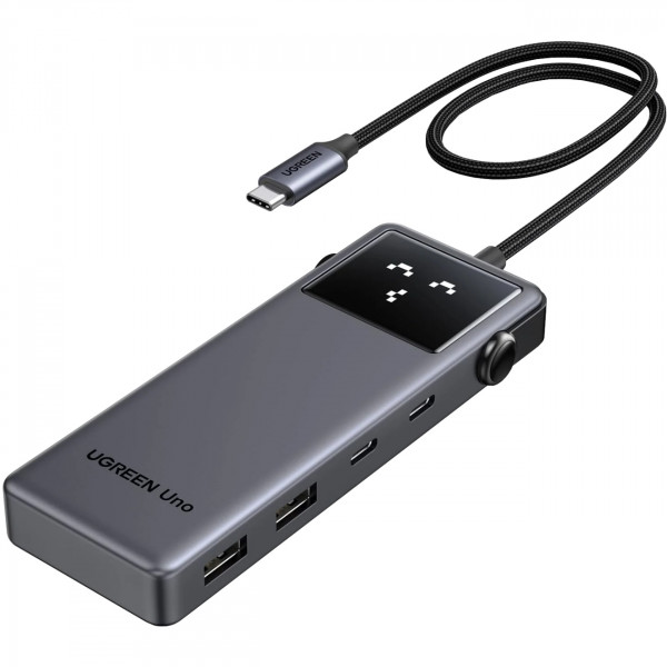 Док-станція USB3.2 Type-C -> HDMI 4K60Hz/2xUSB-А 3.2/2xUSB-C 3.2/PD 100W 6-in-1 CM888 Ugreen