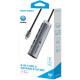 Док-станція USB3.2 Type-C -> HDMI 4K60Hz/USB 3.0x2/RJ45/PD 100W Hub 6-in-1 Vention