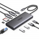 Док-станція USB3.2 Type-C -> HDMIx2,8K30Hz/4K60Hz/3xUSB-A/2xUSB-C 3.2/ RJ45/SD/TF/PD 100W CM639