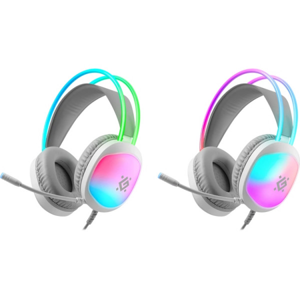 Гарнітура Defender Eclipse, USB, 2м, White