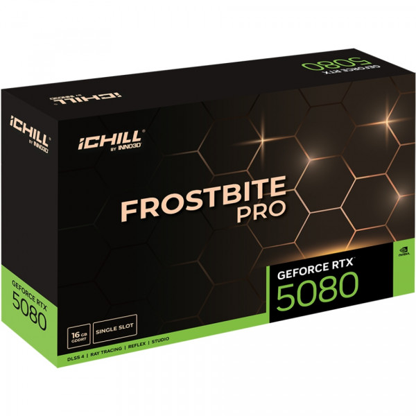 GeForce RTX5080 Inno3D ICHILL FROSTBITE PRO, 16GB GDDR7, 256bit, PCI Express 5.0