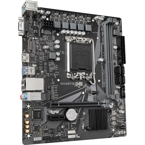 Gigabyte H610M H V3 DDR4 (s1700 H610 2xDDR4 ,HDMI,VGA , 4xSATA, M.2, mATX)