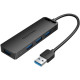 Хаб USB 3.0 -> 4xUSB-A 3.0, 5Gbps, Black Vention