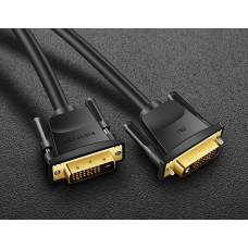 Кабель DVI-D 24M - 24M, 1.5 м, 2K 60Hz Dual Linik Vention