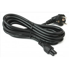 Кабель живлення 220В 1.5 м, 0,75мм2 С13-IEC C5 (для ноутбука)