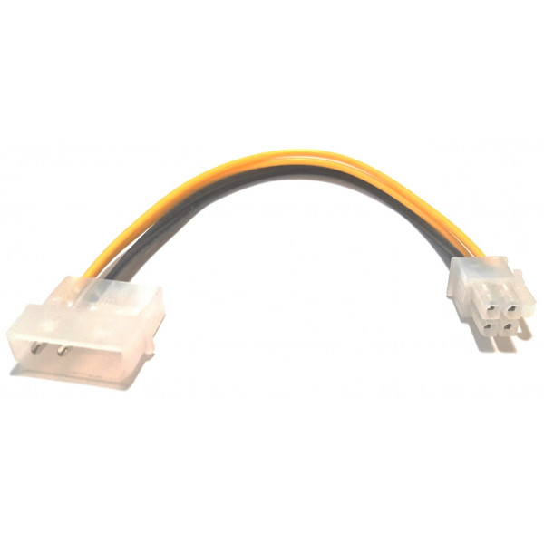Кабель живлення для процесора Molex M - 4 pin F, 0.2м