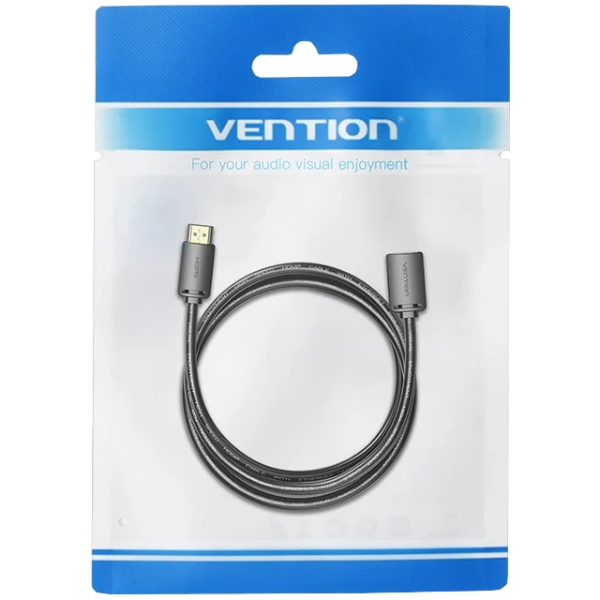 Кабель HDMI M - F (подовжувач), 5.0 м, V2.0, 4K 60Hz PVC Vention