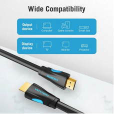 Кабель HDMI M - M, 15.0м, V1.4, 4K 30Гц, PVC Vention
