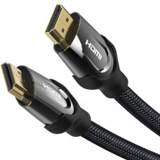 Кабель HDMI M - M, 3.0 м, V2.0, 4K 60Гц, обплетення, Zinc Alloy Type чорний Vention