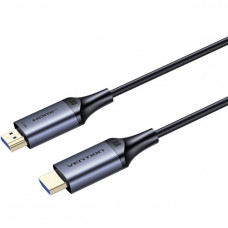 Кабель HDMI M - M, 40.0м, V2.1, Optical 8K 60Гц 48Gbps Aluminum Alloy, сірий Vention