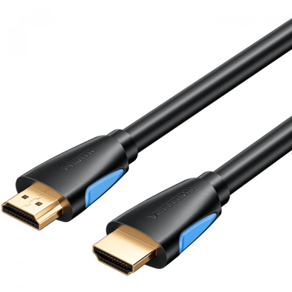 Кабель HDMI M - M, 5.0м, V2.0, 4K 60Гц, Gold-Plated, PVC Vention