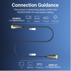 Кабель HDMI M - M, 60.0 м, V2.0, Optical 4K 60Гц zinc alloy black Vention
