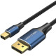 Кабель mini DisplayPort M - DisplayPort M 1.5 м, 8K 60hz, (7680x4320) двонаправлений,голубий,Vention