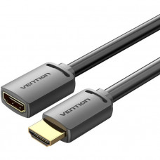 Кабель продовжувач HDMI M - F V2.0, 0.5м 4K 60Гц PVC, Vention