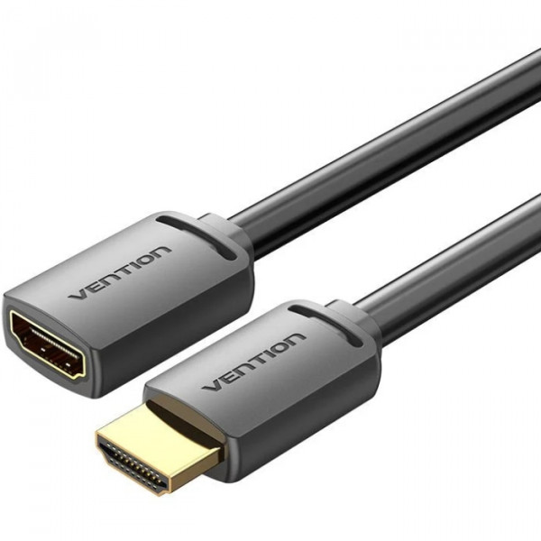 Кабель продовжувач HDMI M - F V2.0, 0.5м 4K 60Гц PVC, Vention